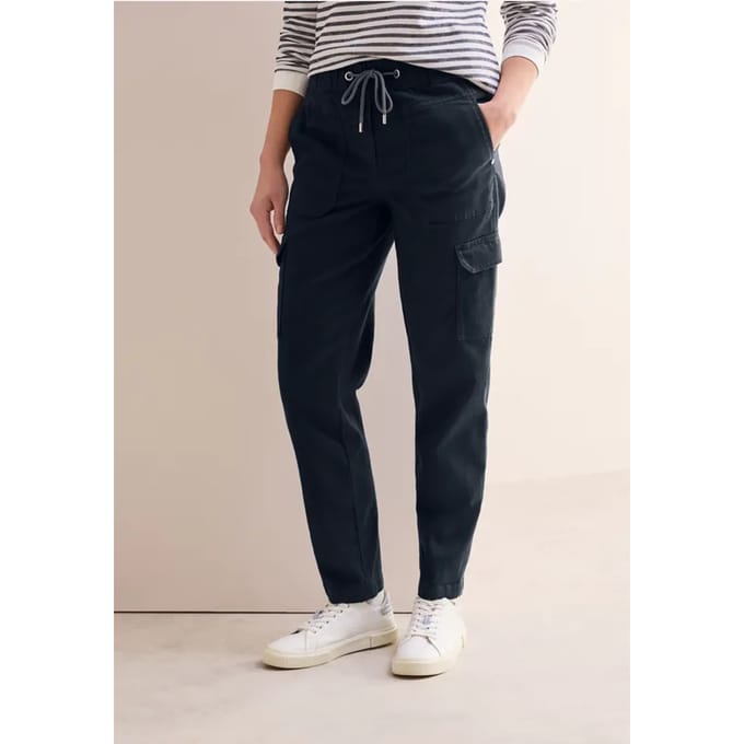 Cargo broek in een gewassen look