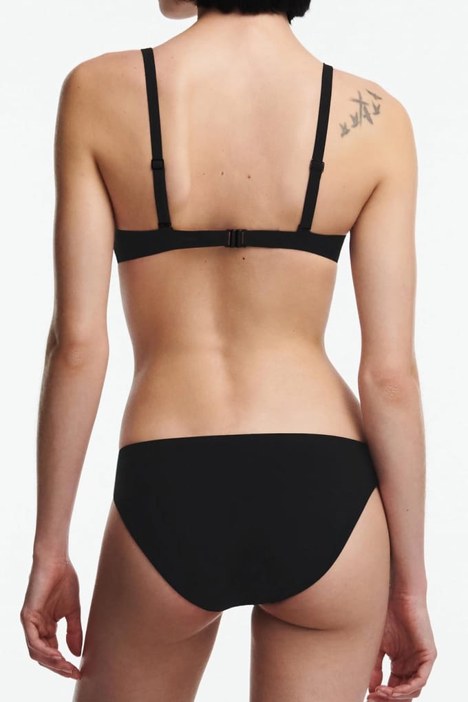 Chantelle Sw Bra Tshirt Half Cup Memory Black Taglia: E85 | Bikini Outlet | Donna | Nero