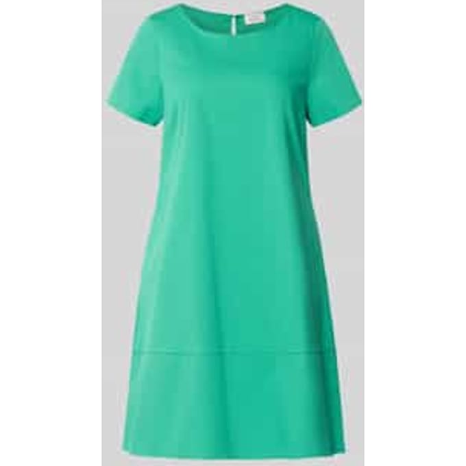 mini-jurk met knoopsluiting aan de achterkant