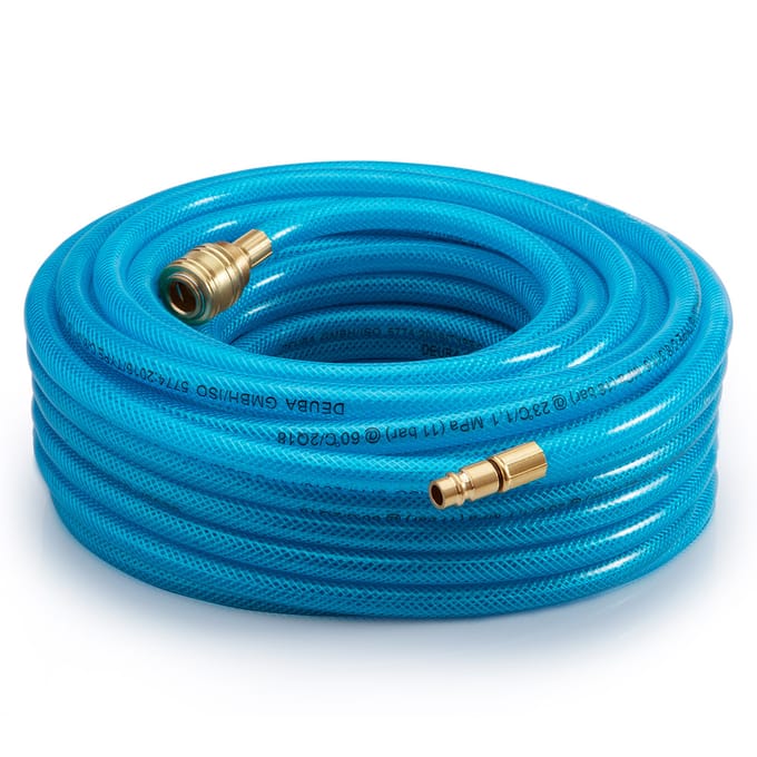 Deuba Persluchtslang 15m 15bar – Snelkoppeling 1/4-Aansluiting - Pvc
