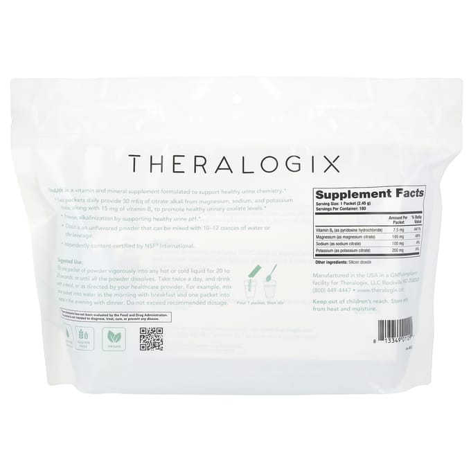 Citralith, Vitamine- en Mineralensupplement, 180 Zakjes, 2,45 g per stuk