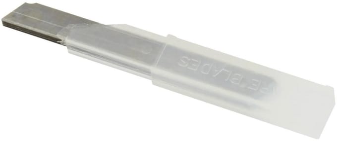 GEKO Vervangmessen voor hobbymessen - 83x9 mm - Verpakt per 10 stuks