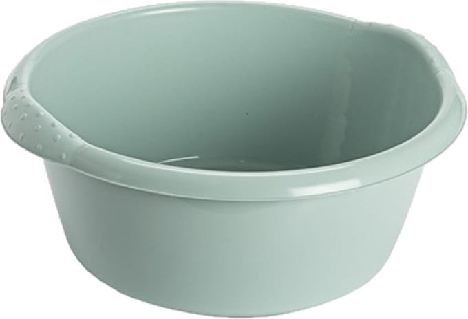 Hega Hoger Afwasteil - 10L - rond - mintgroen - 38 x 16 cm - afwasbak