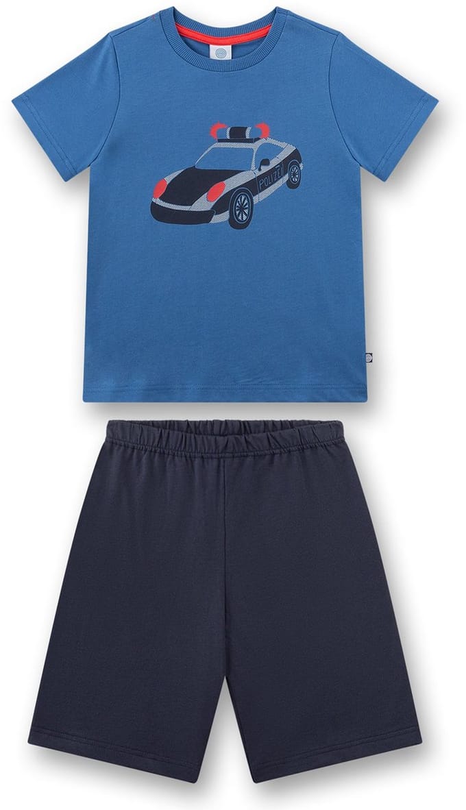 Sanetta Pyjama Schlafanzug Polizei kurz Kids