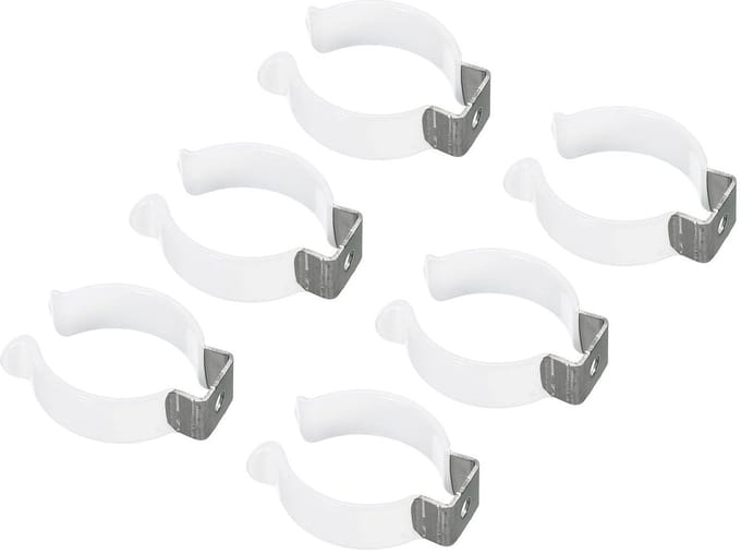 Dailygoods - 6 Stuks U Clips Houder Beugel voor LED Gloeilampen