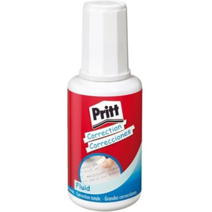 Correctievloeistof Pritt  flacon met kwast 20ml