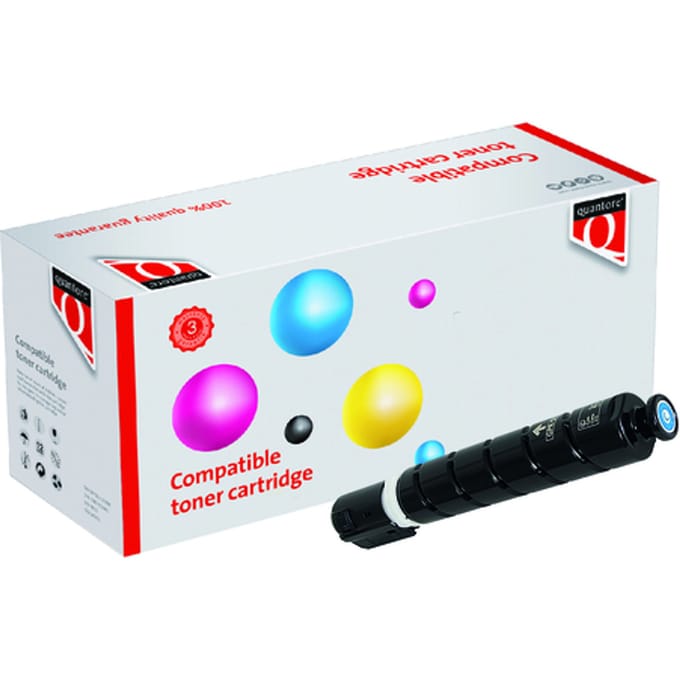 Tonercartridge Quantore alternatief tbv Canon 2183 C 002 blauw