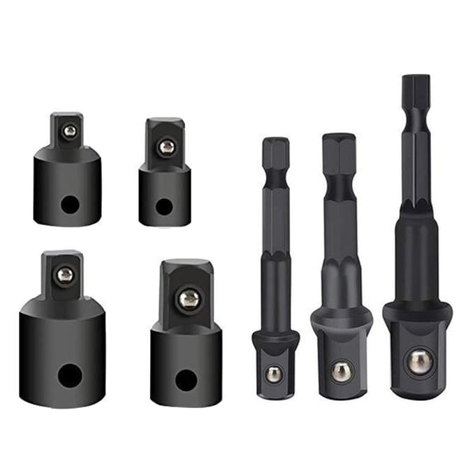 Impact Verlengstuk & Dopadapter H-ex Schachtboor Verlengbit Doppenset Kit Draagbaar 16PCS