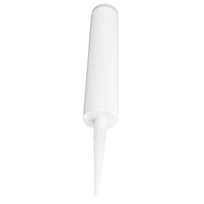 5 Sets Kit Spuitmond Dop voor Kitkoker 300ml PC Kit Afdichtmiddel Knijpdop voor Doe-het-zelf Constructie white