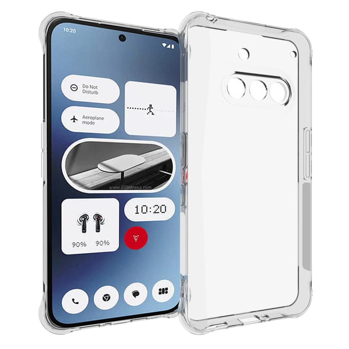 imoshion Hoesje - Geschikt voor Nothing Phone (3a) - Shockproof Case - Transparant