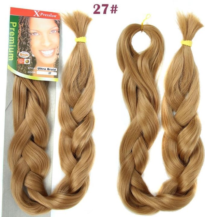 X-Pression Ultra Braid Premium - Vlechthaar - Strawberry Blonde - Synthetisch haar - Color 27