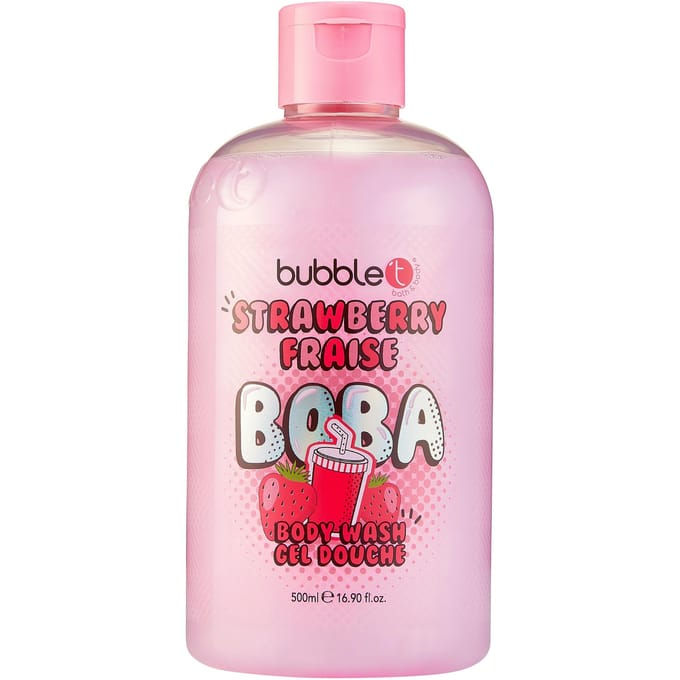 Bubble T Boba Strawberry Body Wash 500 ml