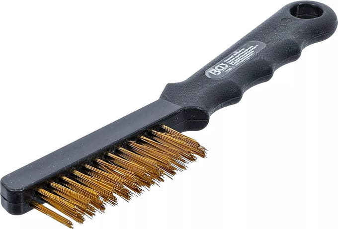 BGS Remklauwborstel - messing - 220 mm