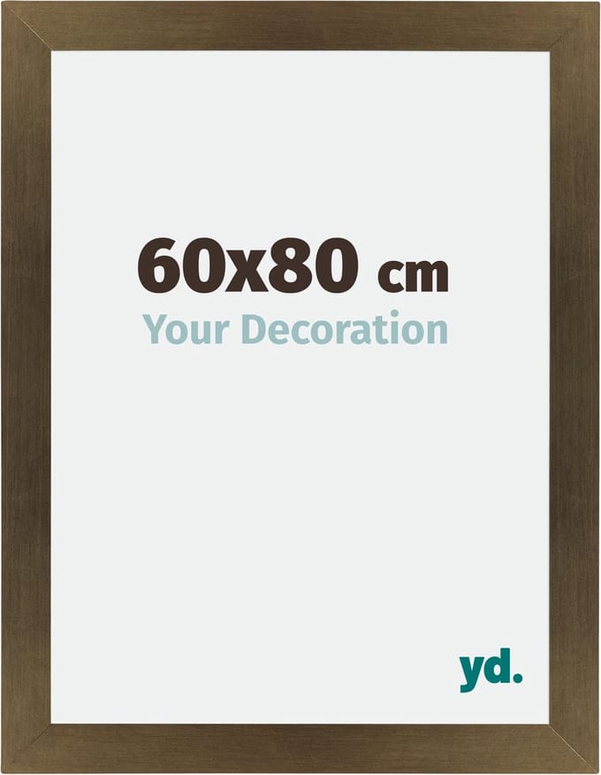 Your Decoration - Fotolijst 60x80 cm - MDF - Brons Decor - Mura