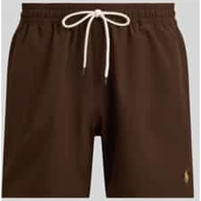 Zwembroek met gestikt logo