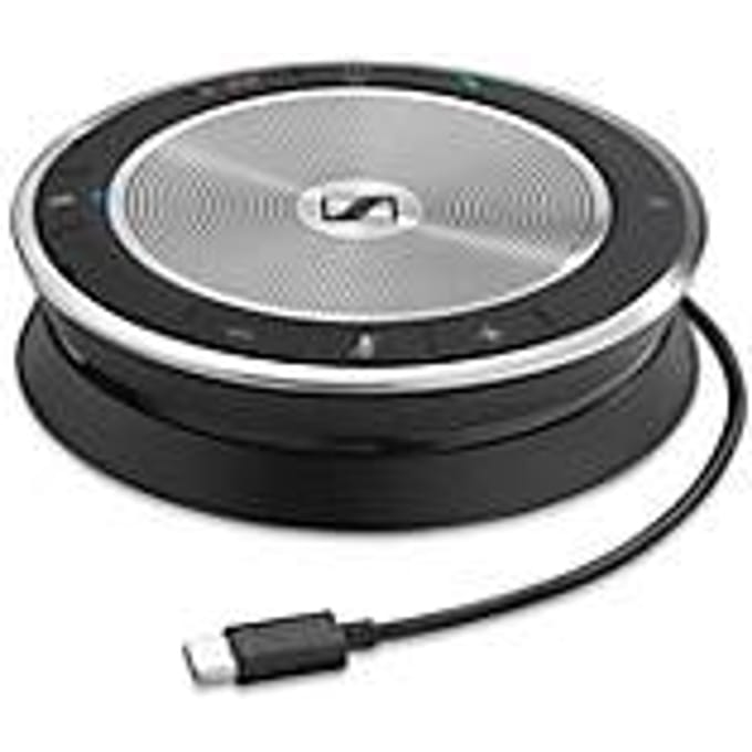 EPOS Expand SP 30 – Draadloze Speakerphone – Bluetooth & USB-C – Conferentiespeaker met Microfoon – Voor UC & Skype for Business – Zwart