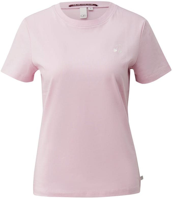 Q/S designed by - Dames t-shirt - Maat M - Vrouwen - wit - katoen