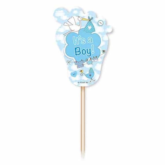 Folat - Prikkers It's a boy (24stuks)