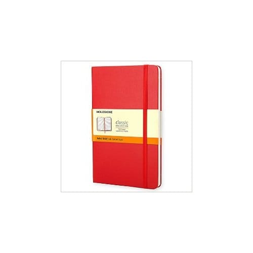 Moleskine Classic Notitieboek - Extra Large - Softcover - Blanco - Rood