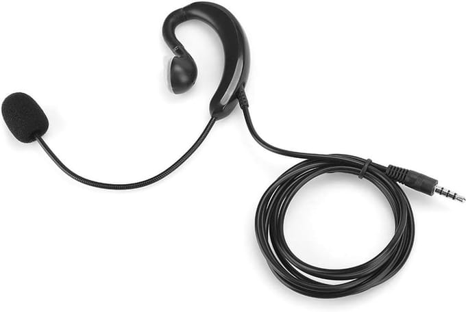 Bekabelde Enkelzijdige Headset met Microfoon voor Telefoon en Kantoor