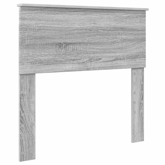 vidaXL Hoofdbord Grijs Sonoma Bewerkt hout
