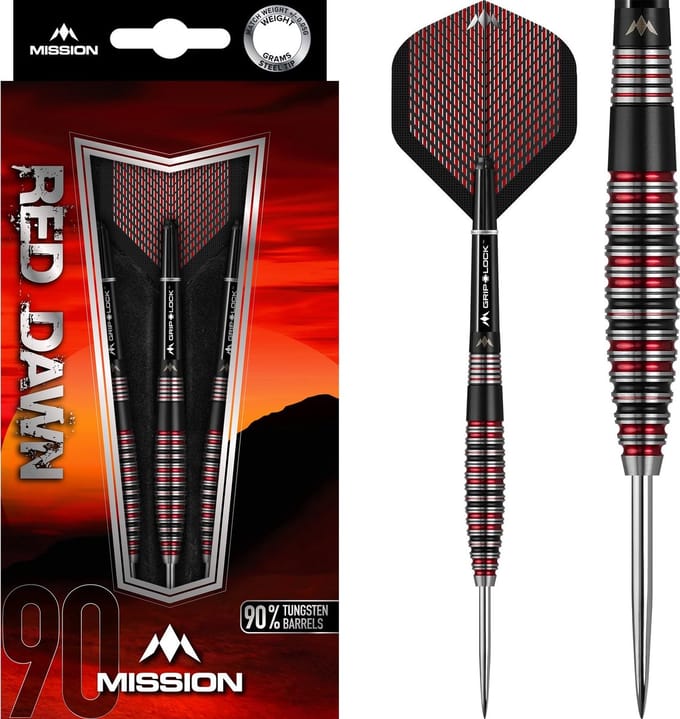 Mission Red Dawn M3 90% - Dartpijlen - 21 Gram