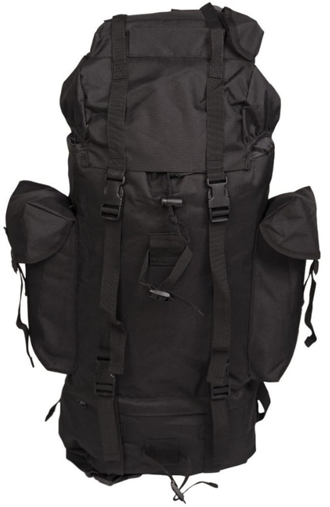 Mil-Tec Bundeswehr Combat-rugzak, 65l, groot, zwart