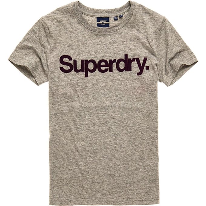 Superdry - Maat S - Classic Flock Dames T-shirt