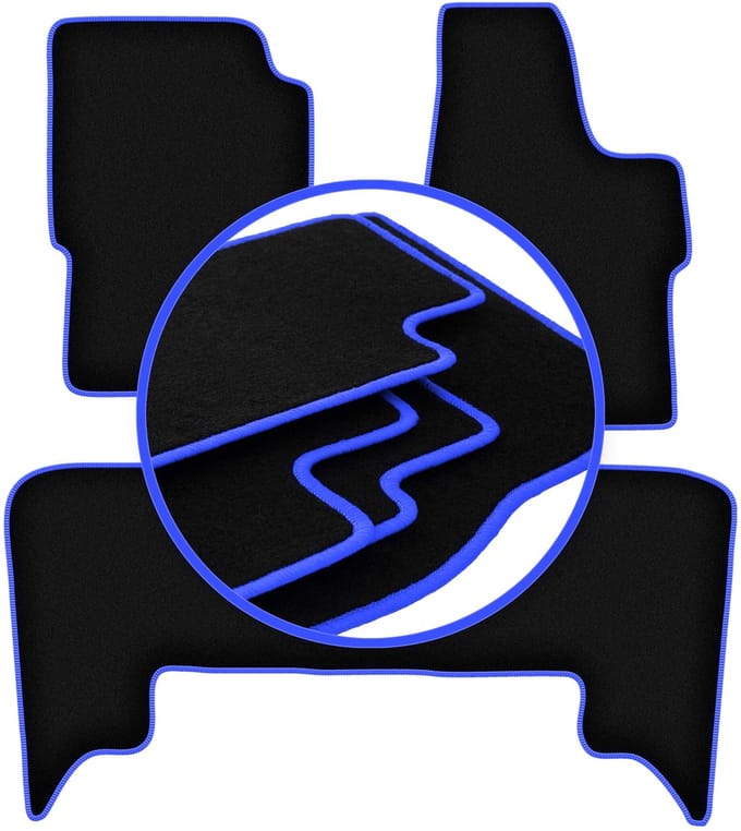 CARLUX-BLUE automatten voor: Isuzu Trooper II SUV (1992-2002)