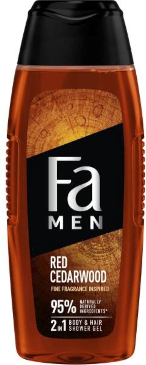 Fa Men - Douchegel - Rood Cederhout - Houtachtige Geur - Verzorgend - 250 ml