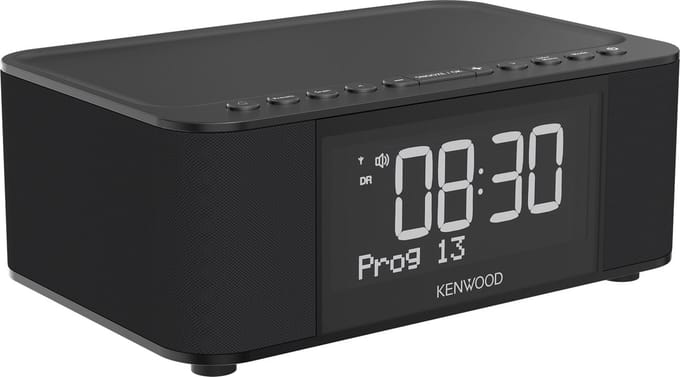 Kenwood CR-ST40DAB-B - Wekkerradio met Bluetooth en DAB+ - Zwart