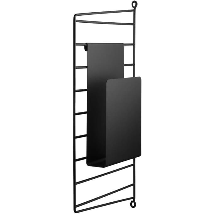 String Furniture - Tijdschriftenhouder - zwart