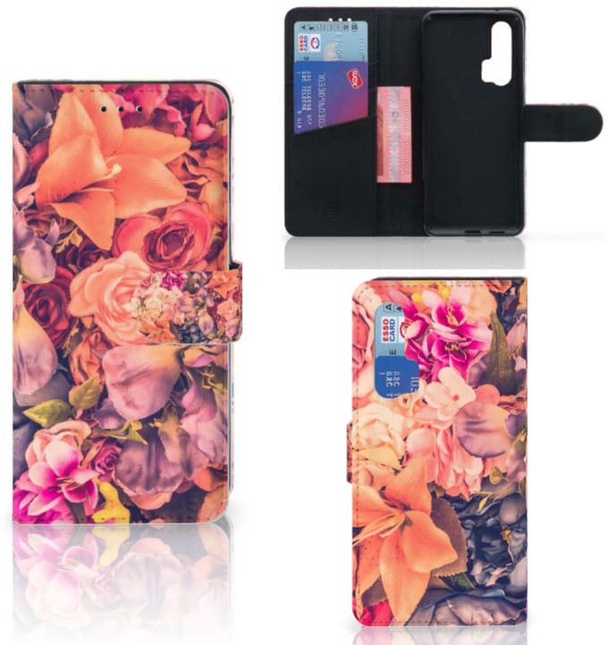 Honor 20 Pro Hoesje Bosje Bloemen