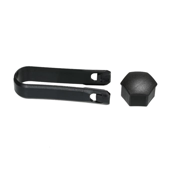 Wielmoerdop voor Tesla Model 3 Wielmoerdoppen Lug Wieldop Lug Moer Cover Puller Kit 21 stks zwart