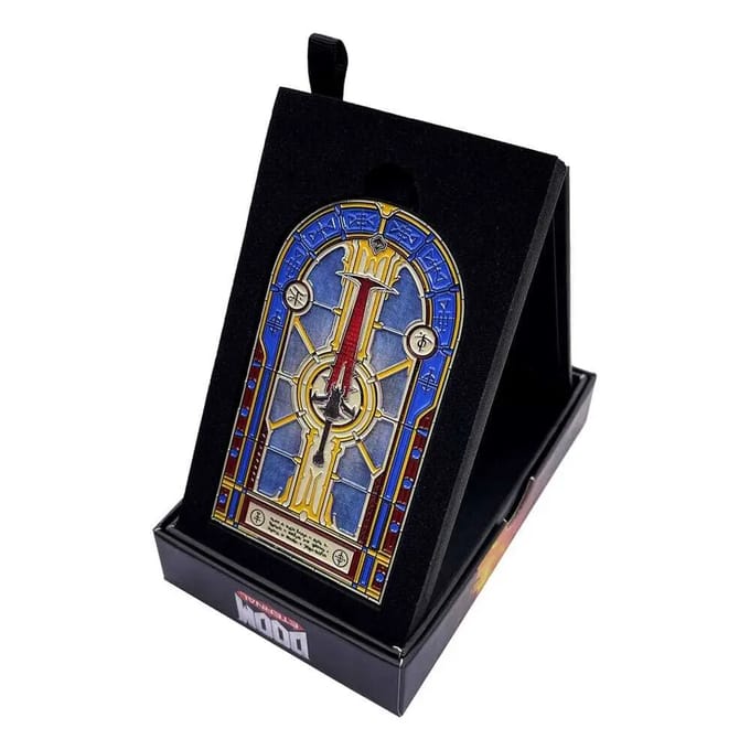 FaNaTtik - Doom Limited Edition Crucible Sword Stained Glass Window Ingot