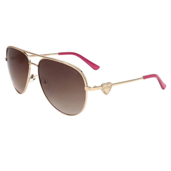 Guess GF6106/S 32F Zonnebril - Dames - Goudkleurig