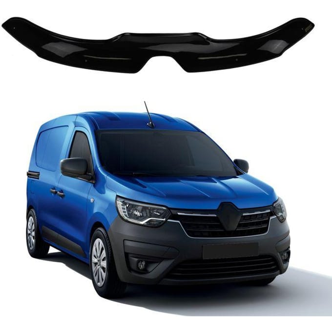 SCOUTT | Bra Capot Déflecteur Protection Pour Renault Express Depuis 2021, Aérodynamique, Assemblage Facile, Aucun perçage requis