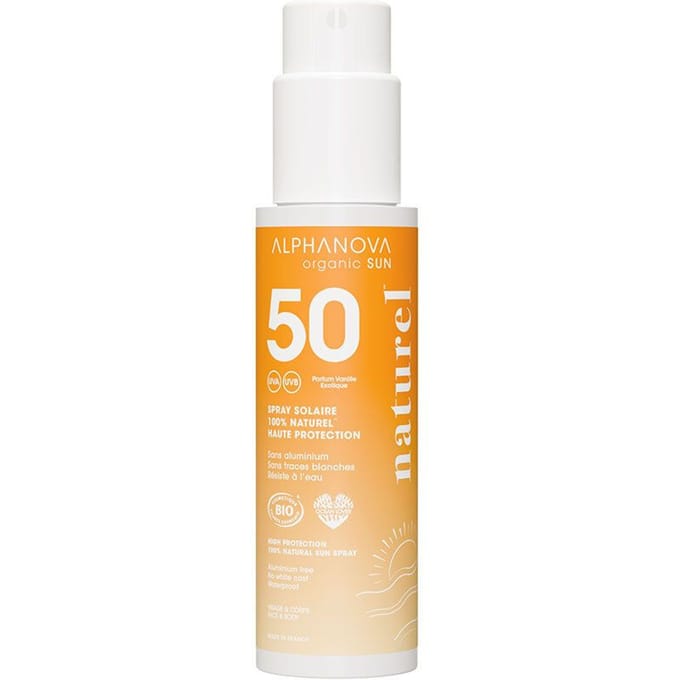 Alphanova Sun Zonnespray SPF50 Bio 100 g