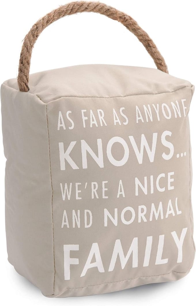 Deurstopper - Deurblokker - Deuren Open Houden - Stoffen Decoratie - Ongeveer 1kg - Beige