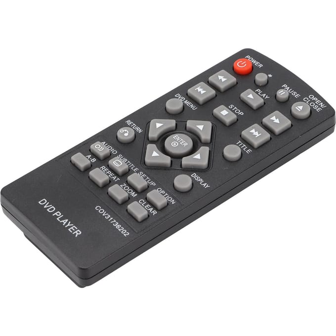COV31736202 Nieuwe Vervangende Afstandsbediening Geschikt voor LG DP132 DP132NU DVD-speler gray