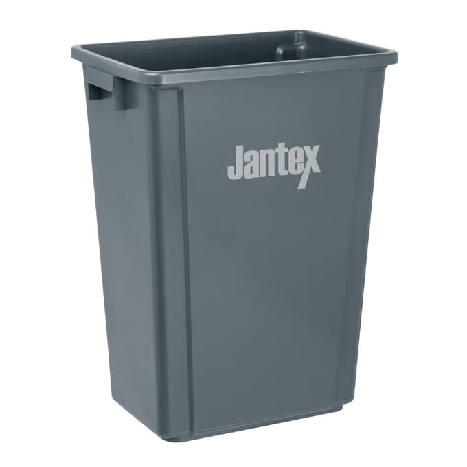 Jantex Smalle Afvalbak Grijs 60ltr - DX965 - Horeca & Professioneel