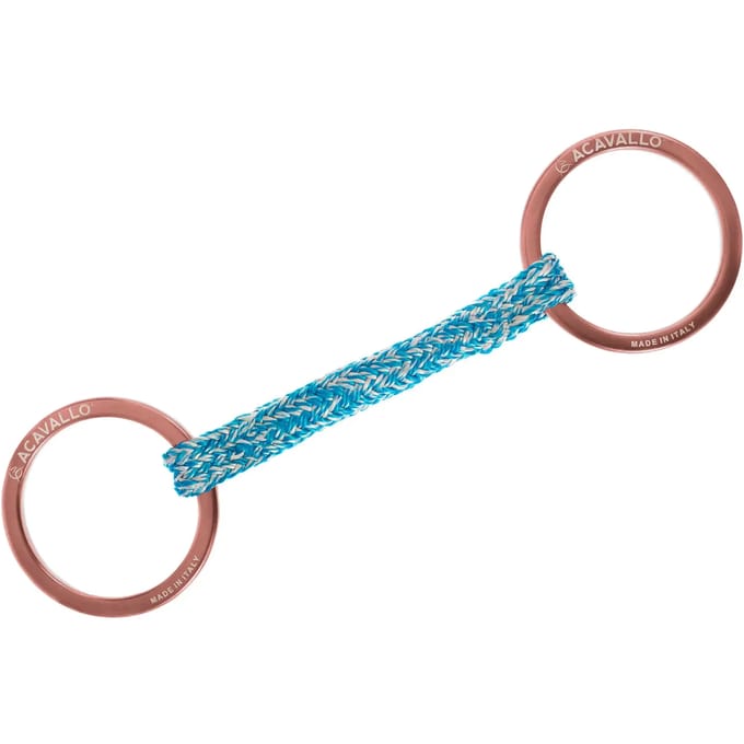 2 ring paardenbit Acavallo Alupro