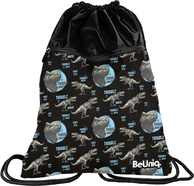 BeUniq Gymbag Dino - 47 x 37 cm - Polyester