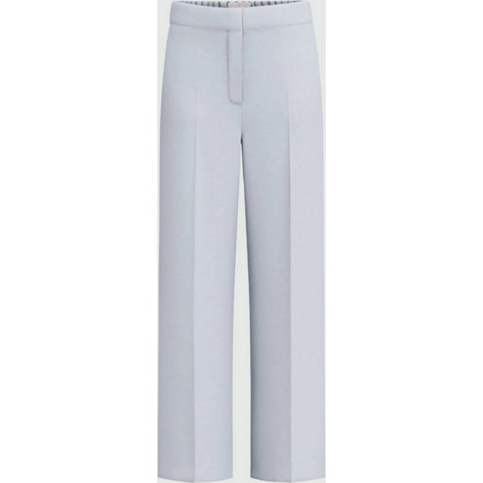 broek bijgesneden vrouw blauw