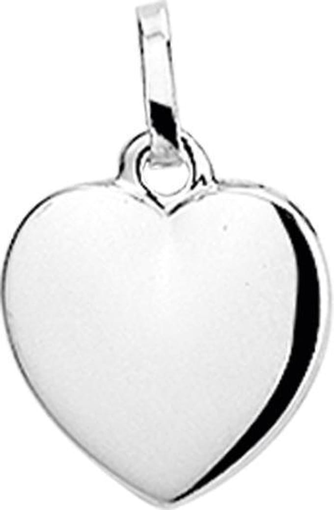 The Jewelry Collection Hanger Hart - Zilver