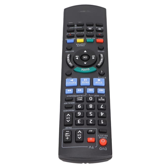 Télécommande de remplacement pour téléviseur DMRBWT720 DMRBWT835 DMRBWT730 DMRBWT820 DVD black
