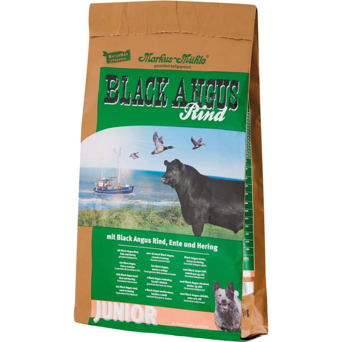 5kg Markus Mill Black Angus Junior droogvoer droogvoer