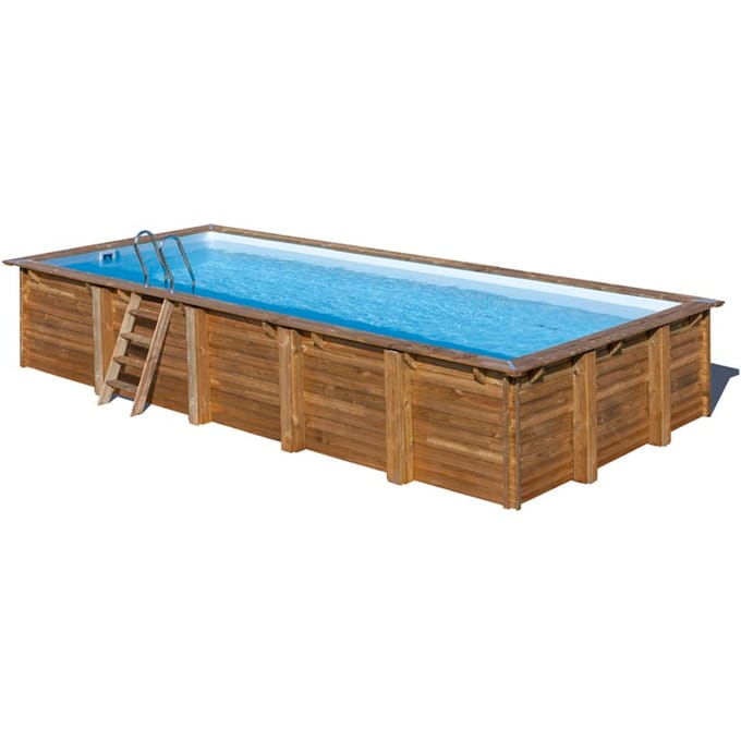 Zwembad hout 815x420x146cm