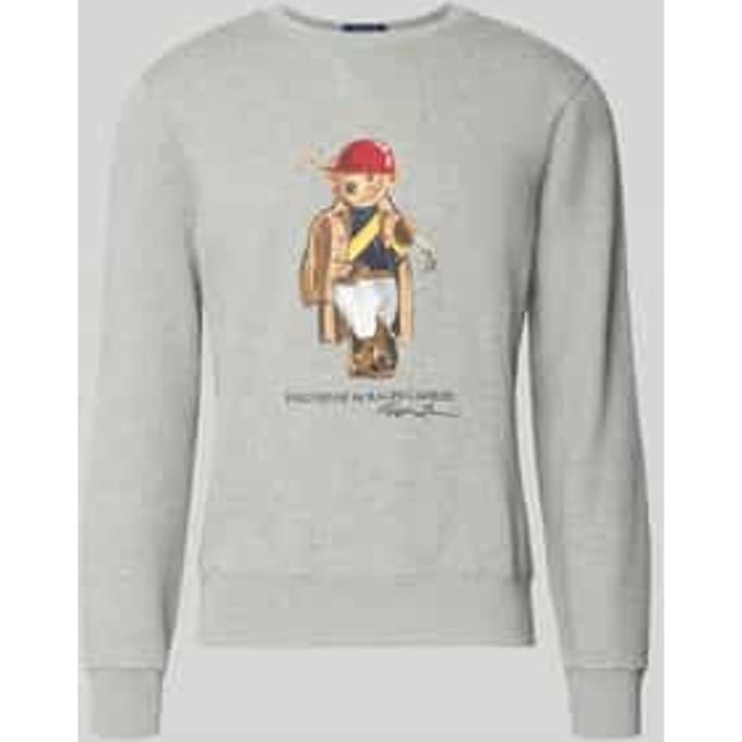 Regular fit sweatshirt van katoenmix