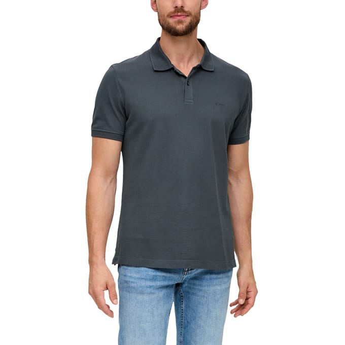 regular fit poloshirt van puur katoen